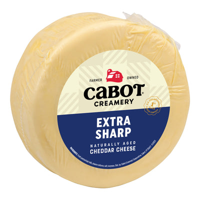 Cabot Extra Sharp Cheddar Cheese, Flat