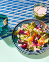 Roasted Golden and Beet Salad with Greek Yogurt Dressing