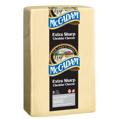 McCadam Extra Sharp Cheddar Cheese, Print