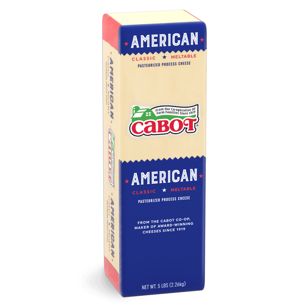 Cabot Creamery Food Service-Cheese-Cabot Creamery-5lb Loaves-Cabot American Cheese, Loaf
