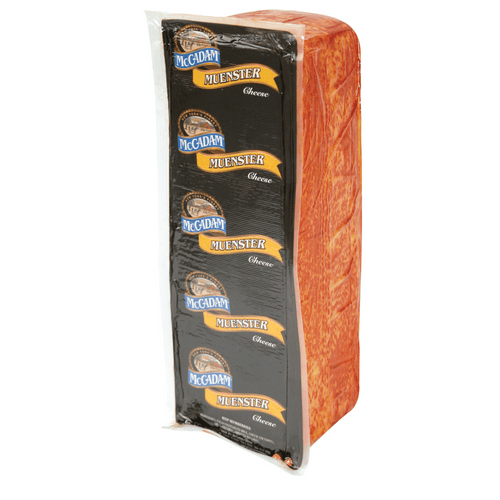 Cabot Creamery Food Service-Cheese-McCadam-5.5lb Loaves-McCadam Muenster Cheese, Loaf