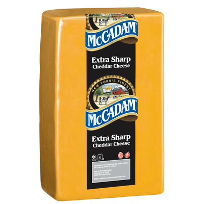 McCadam Extra Sharp Yellow Cheddar Cheese, Print
